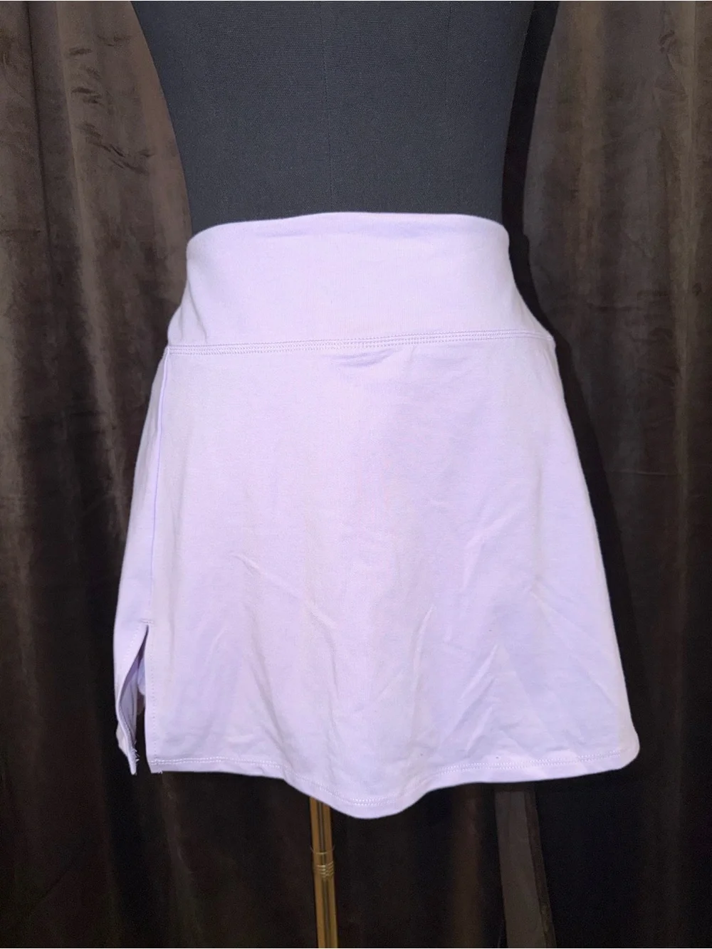 Old Navy Go-Dry Lavender Skirt with Side Slit